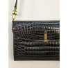 Petit sac croco noir  friperie second life