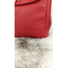 Sac rouge en cuir - Pourchet friperie second life