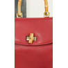 Sac rouge en cuir - Pourchet friperie second life