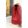 Sac rouge en cuir - Pourchet friperie second life