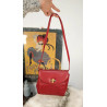 Sac rouge en cuir - Pourchet friperie second life