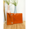 Pochette Charles jourdan orange en cuir