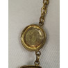 Collier des années 60 en métal doré, signé Y.T