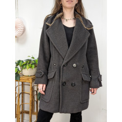 Manteau Max Mara Laine et cachemire T38 friperie second life