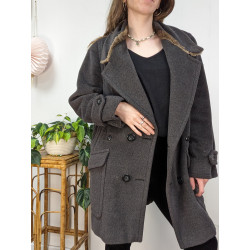 Manteau Max Mara Laine et cachemire T38 friperie second life