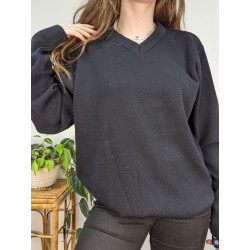 Pull col v Armor Lux - taille L - 50% laine mérinos