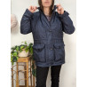 Veste bleu marine confortable T.S