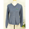 Pull de golf 100% laine bleu clairT.S