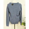 Pull de golf 100% laine bleu clairT.S