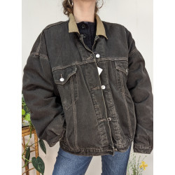 Veste levis grise matelassée XL