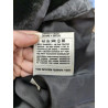 Gros manteau en fausse fourrure noire croisé made in france