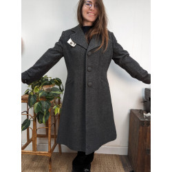 Manteau vintage 80% laine T42