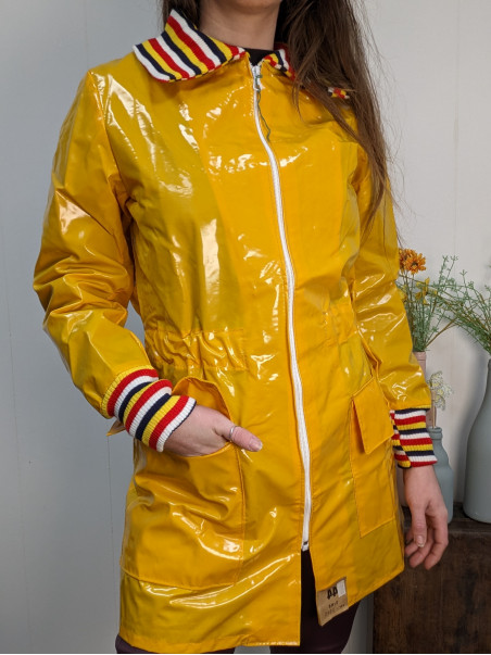 Imperméable jaune A la Fougère friperie second life