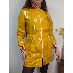 Imperméable jaune A la Fougère friperie second life