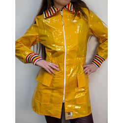 Imperméable jaune A la Fougère friperie second life